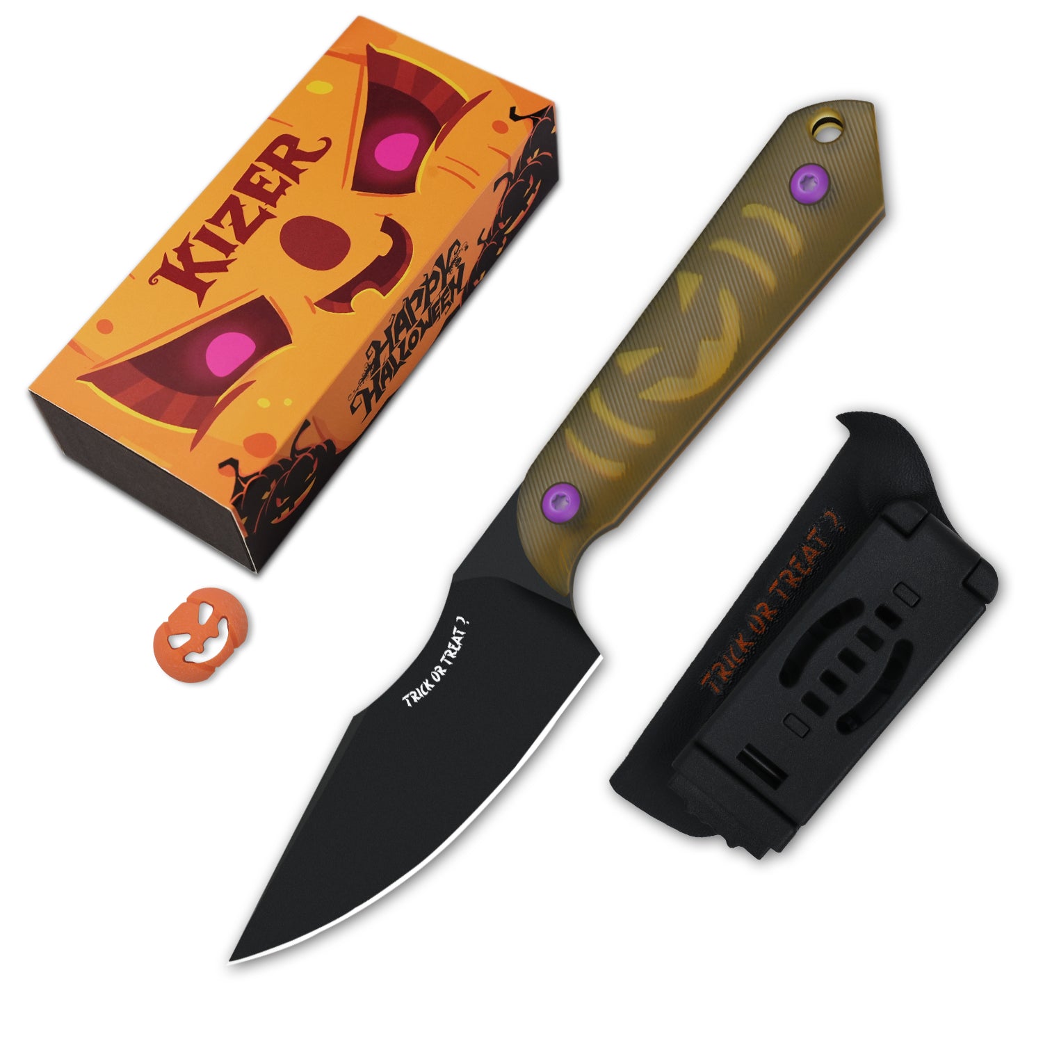 Halloween | Mini Harpoon | 3V Steel | PEI | KizerV™ 1040SHW1 | Limited