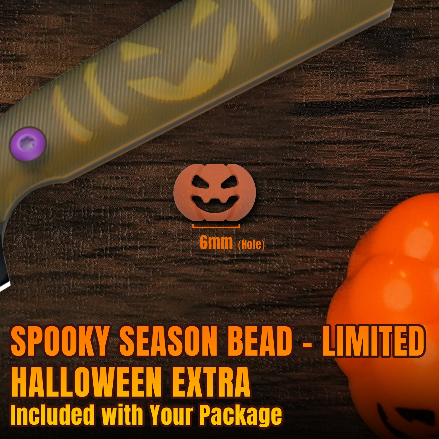 Halloween | Mini Harpoon | 3V Steel | PEI | KizerV™ 1040SHW1 | Limited