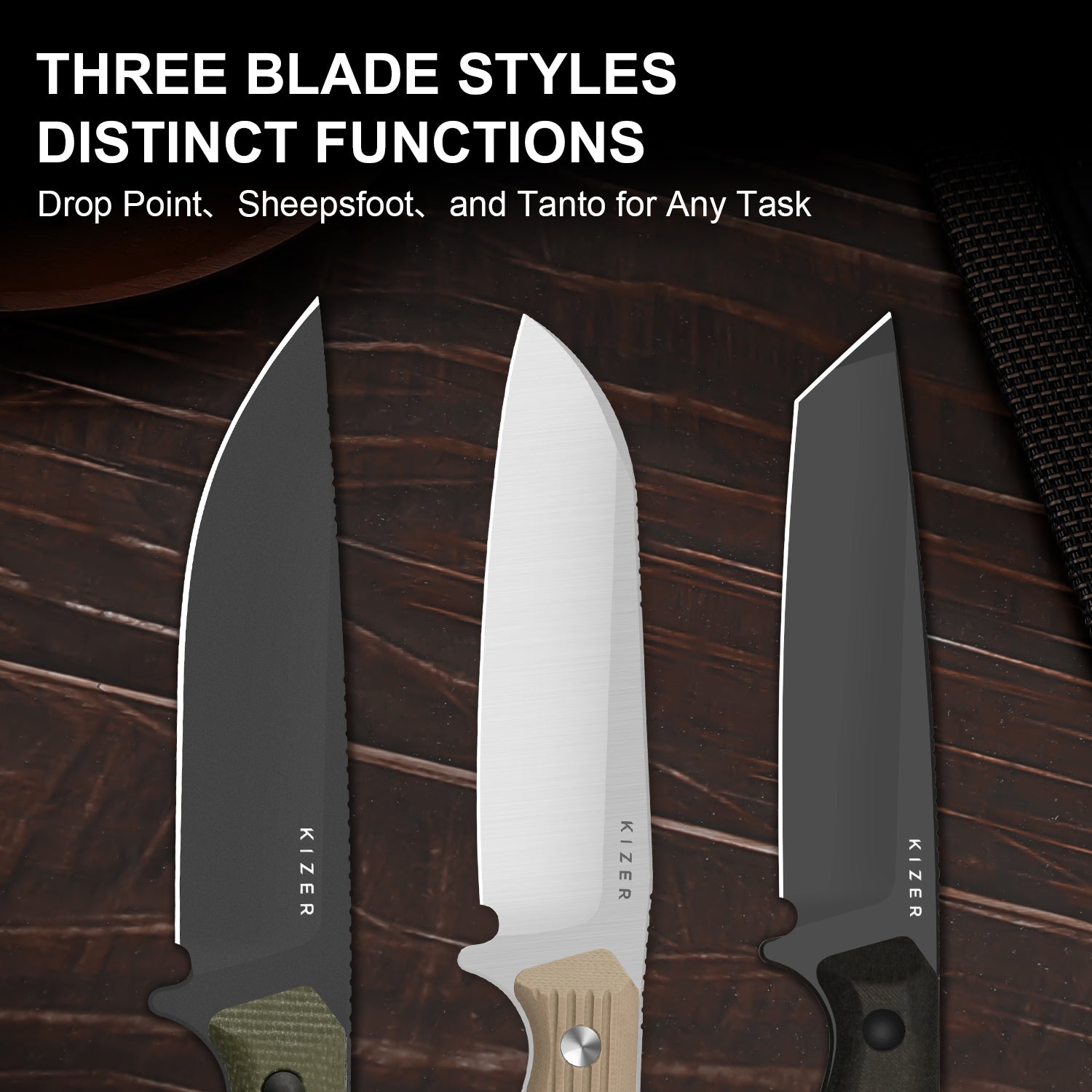 Begleiter® Fix | AEB-L+Hollow Grind | G10 | Hollow Grind | KizerV™ 1045MS2