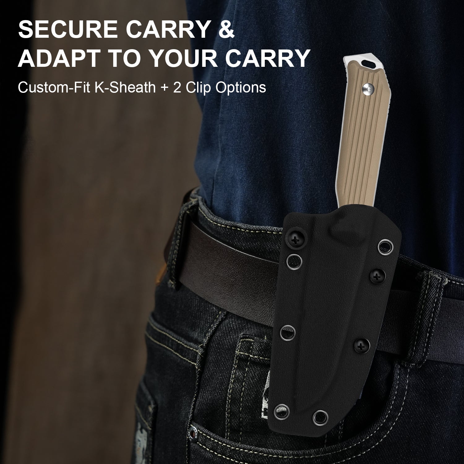 Begleiter® Fix | AEB-L+Hollow Grind | G10 | Hollow Grind | KizerV™ 1045MS2