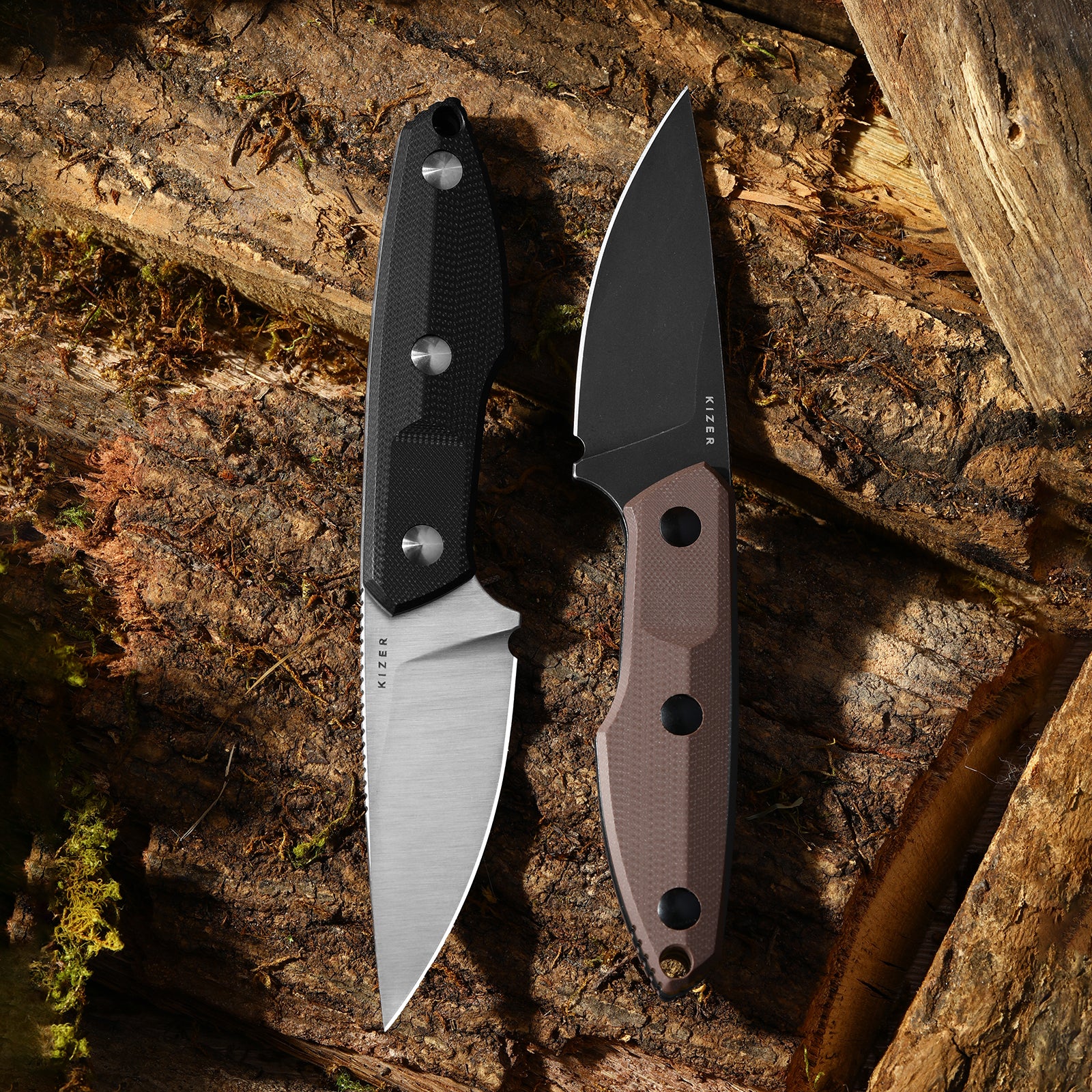 Splinter | AEB-L | Skeletonized Tang | High Flat Grind | KizerV™ 1087A1
