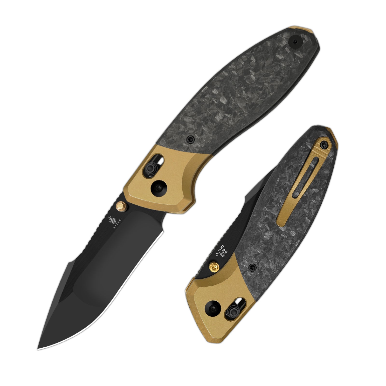 Staffi | S45VN | Titanium & Carbon Fiber | Ki3695A1