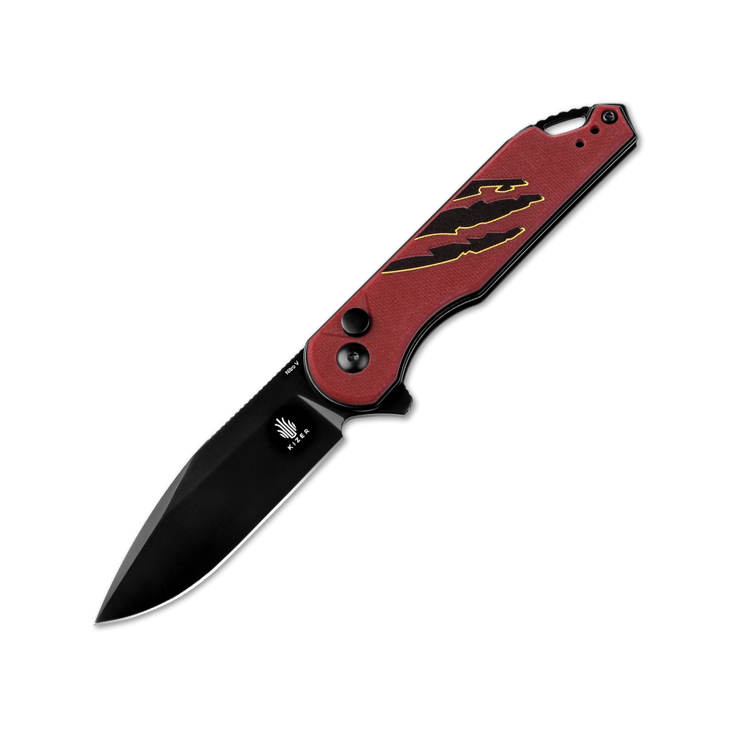 Kizer Assassin Folding Knife Smoky Mountain Knife Works Exclusive - V3549E2