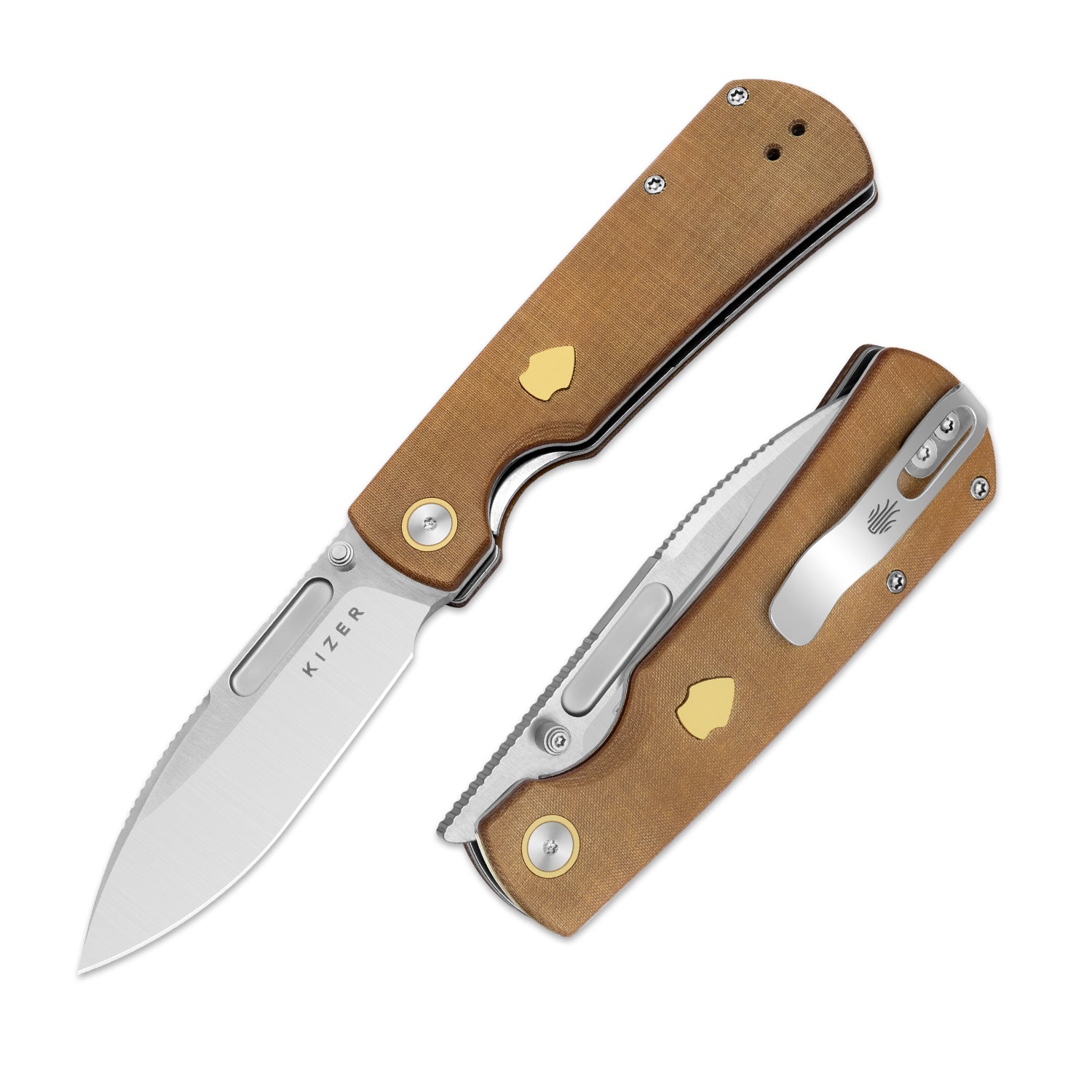 Retro | Nitro-V | Micarta & Brass | V4726A1