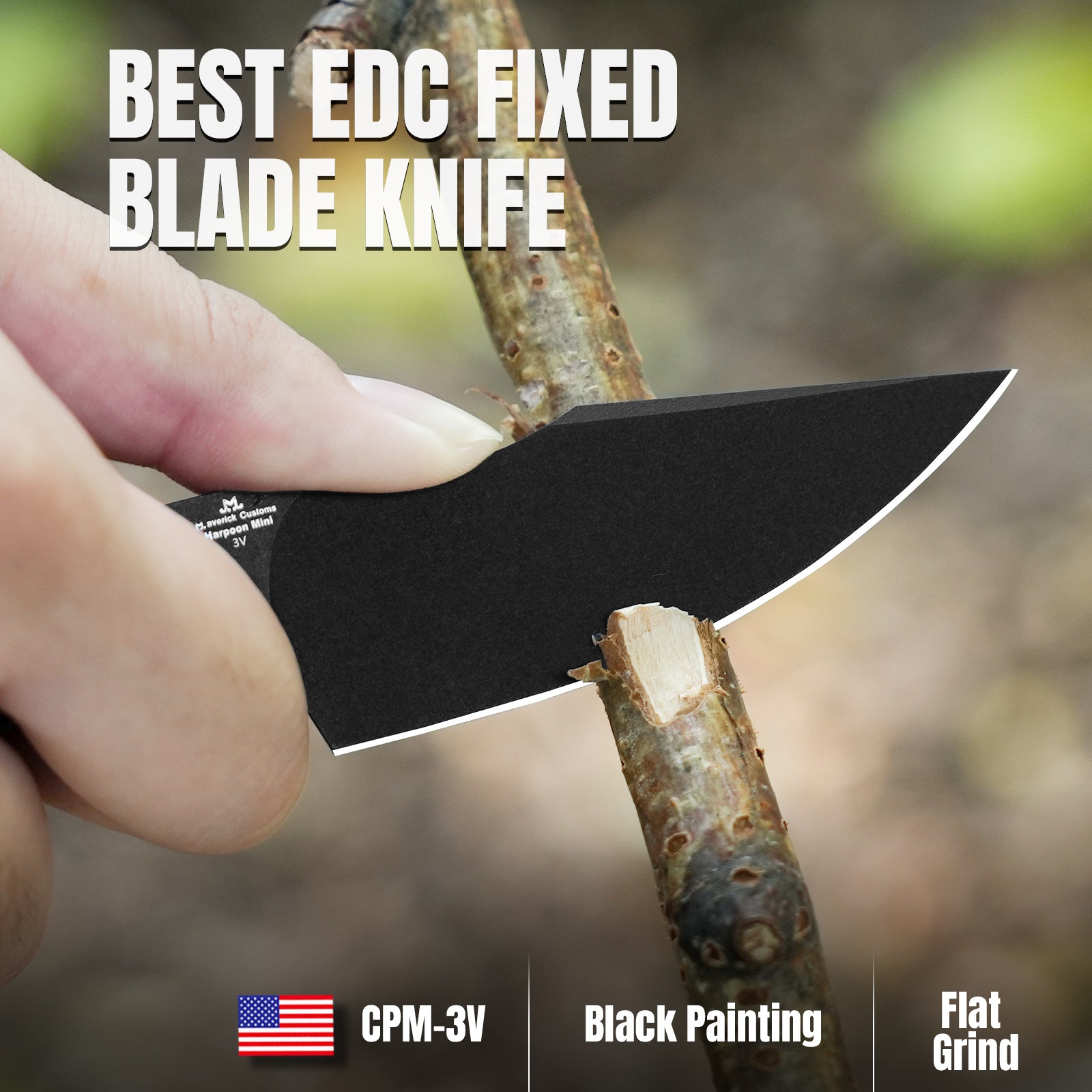 Mini Harpoon | 3V | G10 | KizerV™ 1040S6