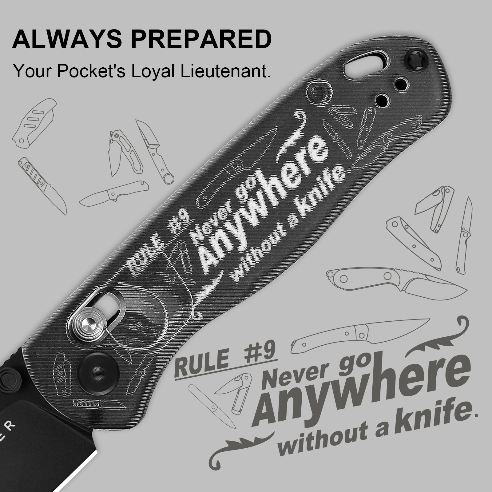 Drop Bear® | Kizer Clutch Lock™ | Nitro-V | Acrylic | KizerV™ 3619A14