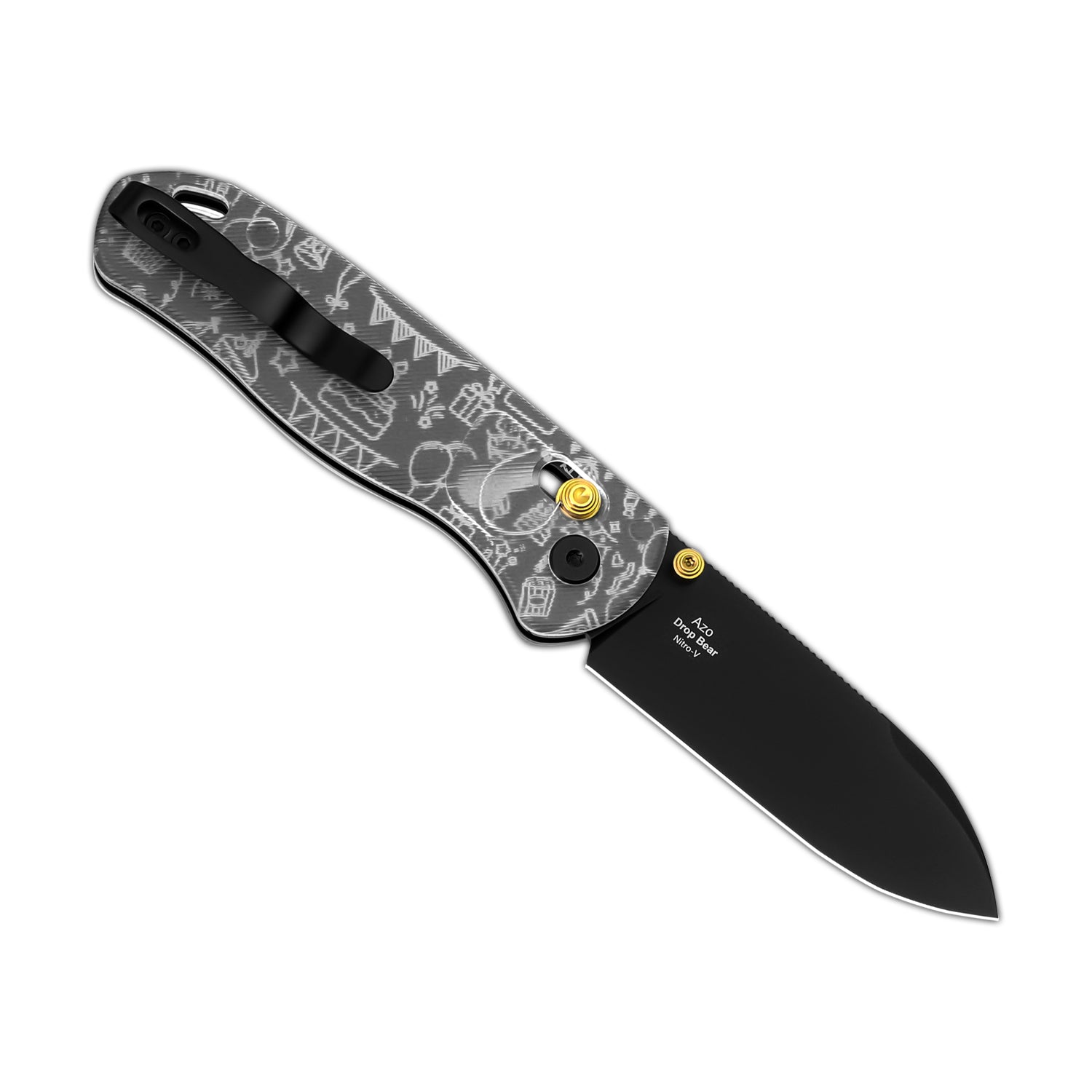Drop Bear® | Kizer Clutch Lock™ | Nitro-V | Acrylic | KizerV™ 3619A13