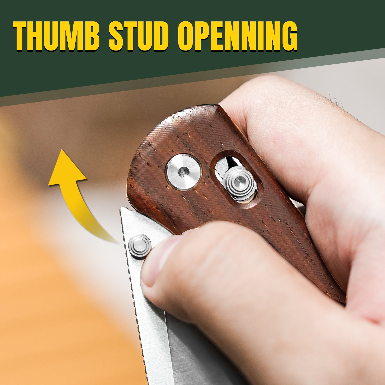 Drop Bear® | Kizer Clutch Lock™ | Nitro-V | Wood | KizerV™ 3619A6