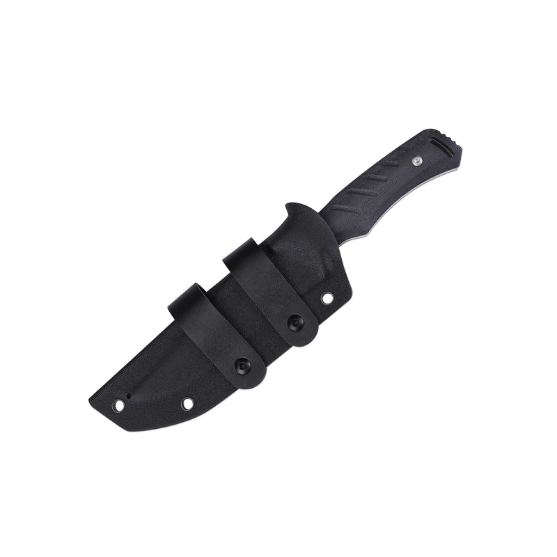Kizer Sou'wes' Fixed Blade Knife Black G10 Handle 1053A1 (4.65" Stonewash)