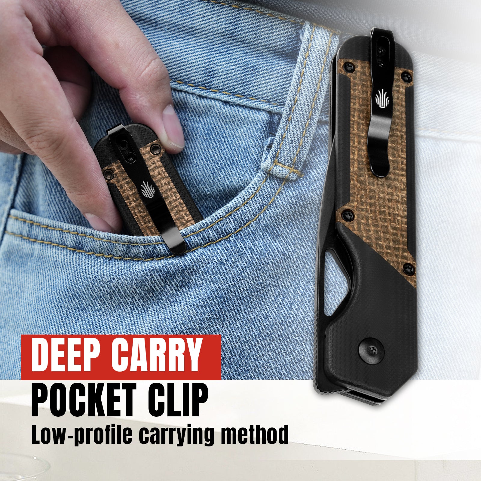 Militaw® | Nitro-V | G10+Micarta | KizerV™ 3634A1