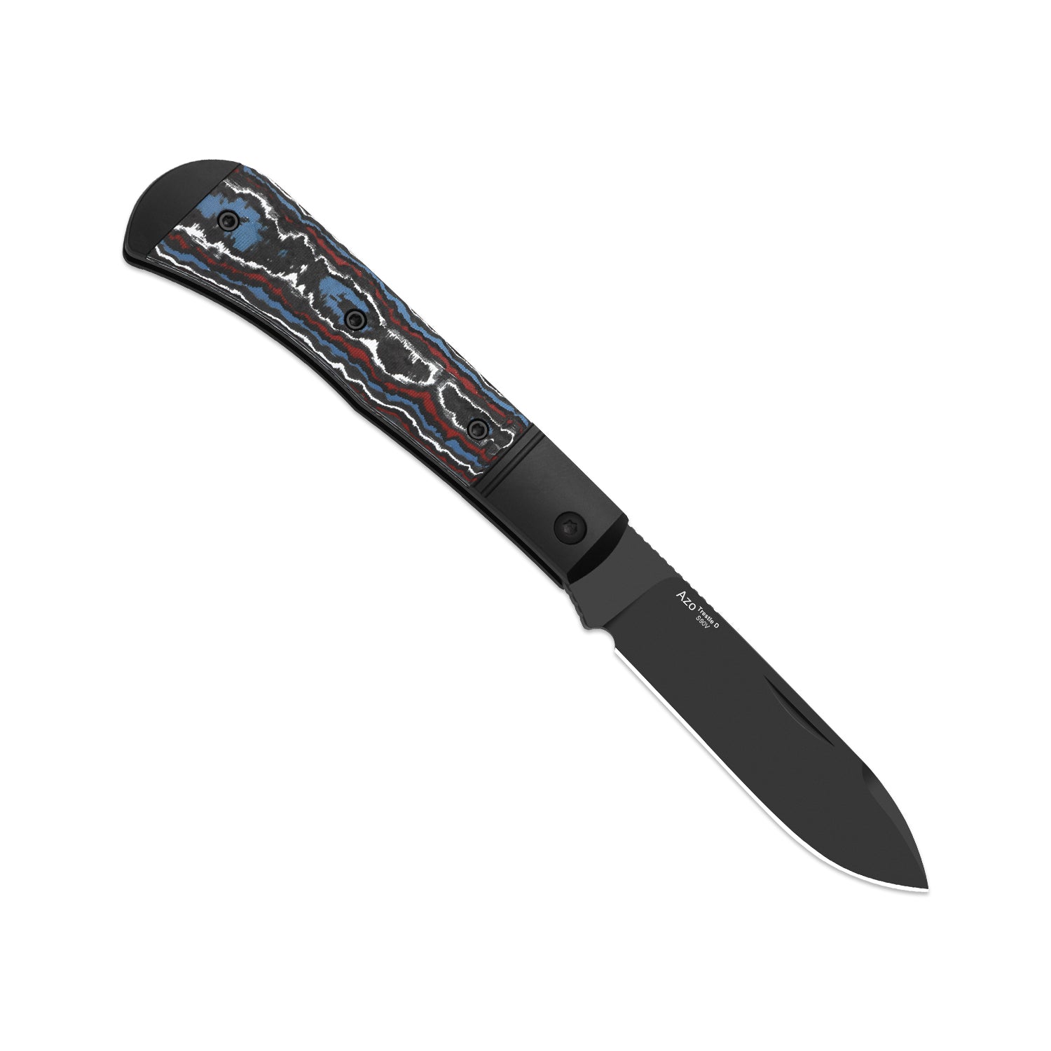 Trestle D | Ultra DLC | S90V | Aluminum & Fat Carbon | Slip Joint | KizerB™ 3760A1