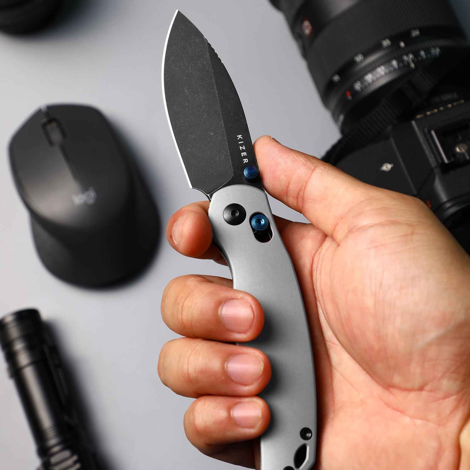 Phoca CD | Kizer Clutch Lock™ | 14C28N | Aluminum | KizerV™ 3781CDA2