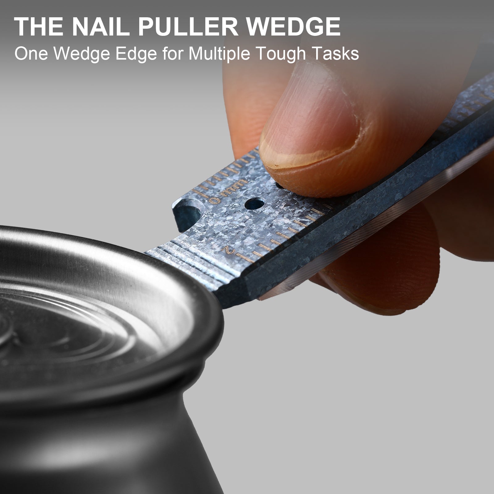 Kizer Crystallized Titanium & Acrylic EDC Multi-Functional Tools Purple Pac-Bar