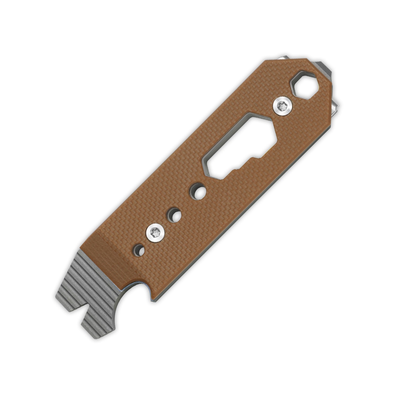 Kizer Titanium & G10 EDC Multi-Functional Tools Brown Pac-Bar