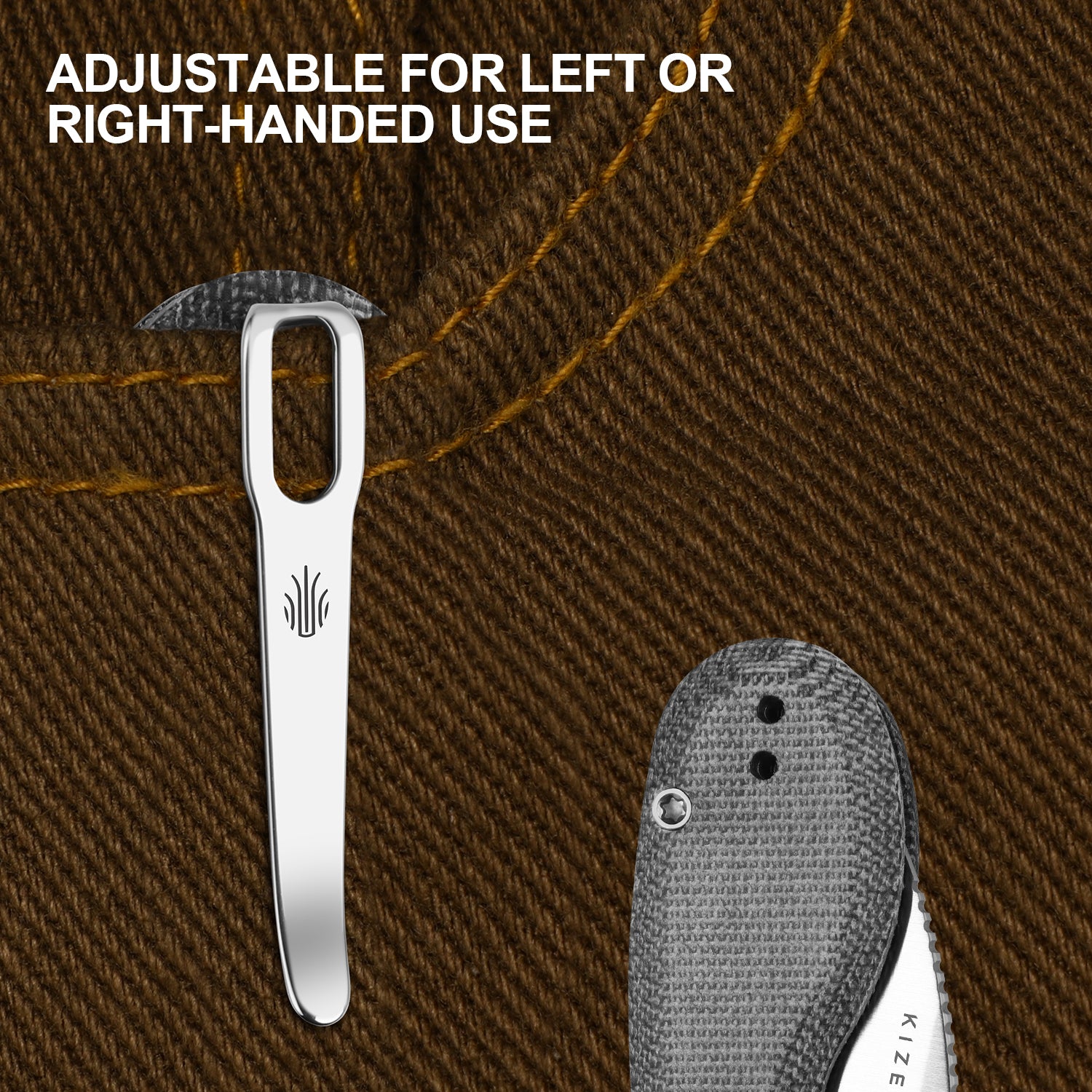 Microbe™ | Kizer Button Liner Lock™ | Norplex UltreX™ Micarta | 14C28N | KizerV™ 2742A2