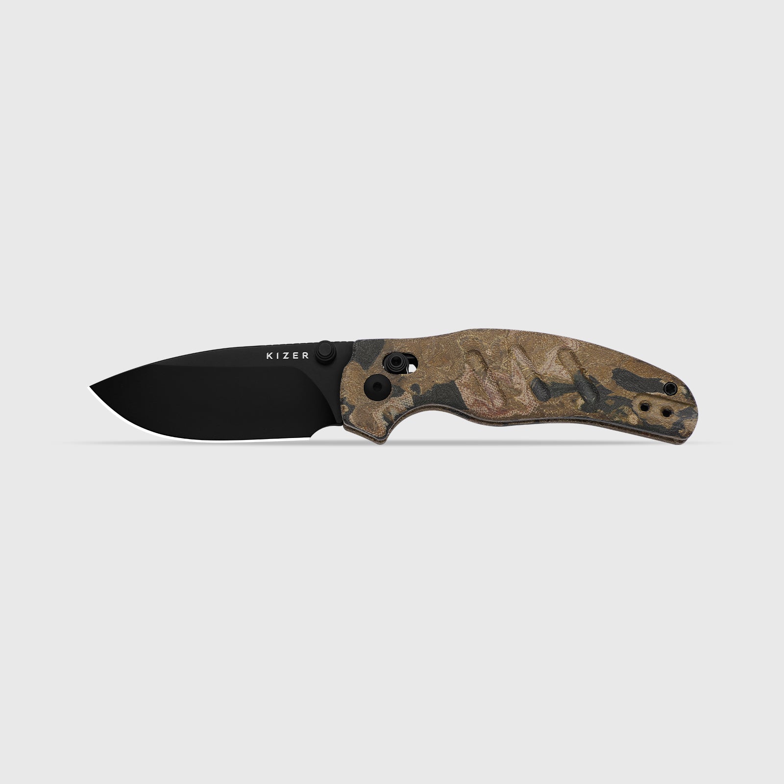 Sheepdog® C01C 2.9 CD | Current Micarta (Yellow Burl Canvas) | Kizer C