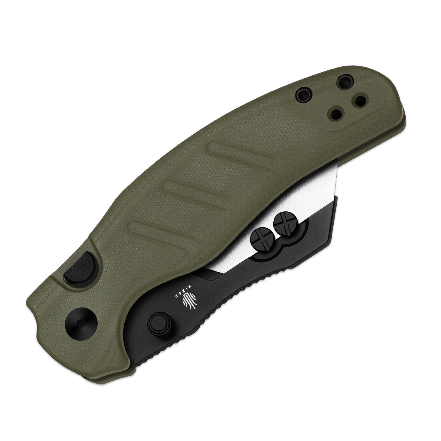 Sheepdog® Utility Knives | Kizer Button Liner Lock™ | C01C Uti 1 | 5Cr15MoV | KizerV™ 3488.29JSA2