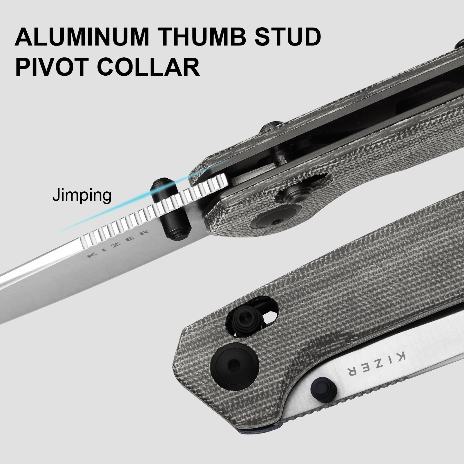 Madrac | Kizer Clutch Lock™ | Norplex UltreX™ Micarta | Nitro-V | KizerV™ 3693A3