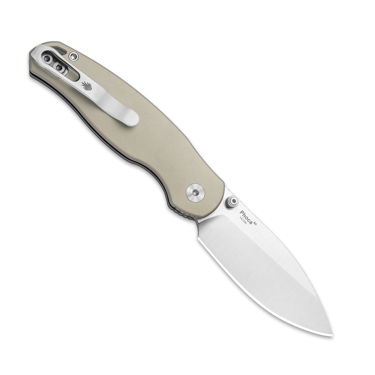 Phoca BD | Kizer Button Liner Lock™ | 14C28N | Aluminum | KizerV™ 3781BDA2