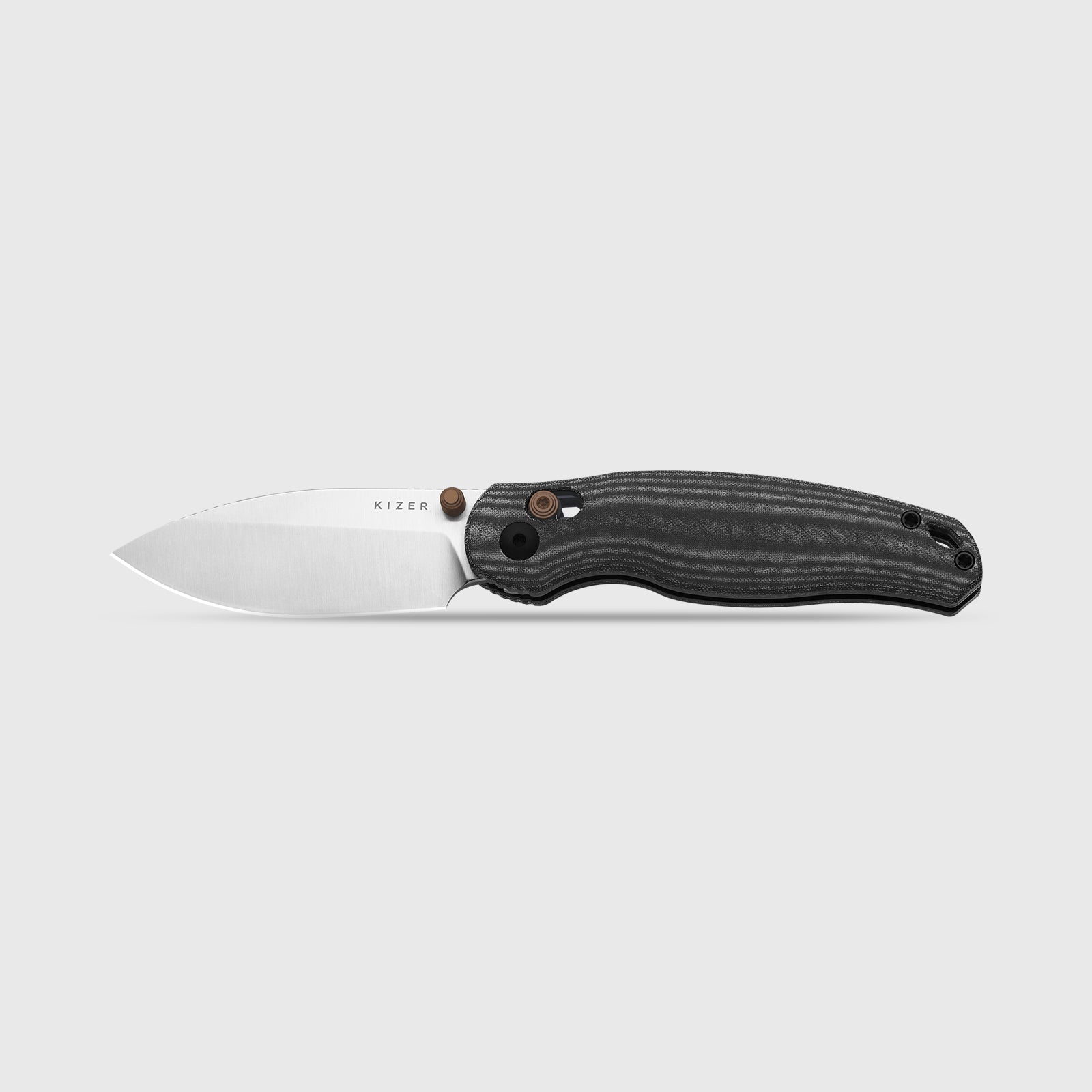 Phoca CD | Kizer Clutch Lock™ | 14C28N | Norplex UltreX™ Micarta | KizerV™ 3781CDA1