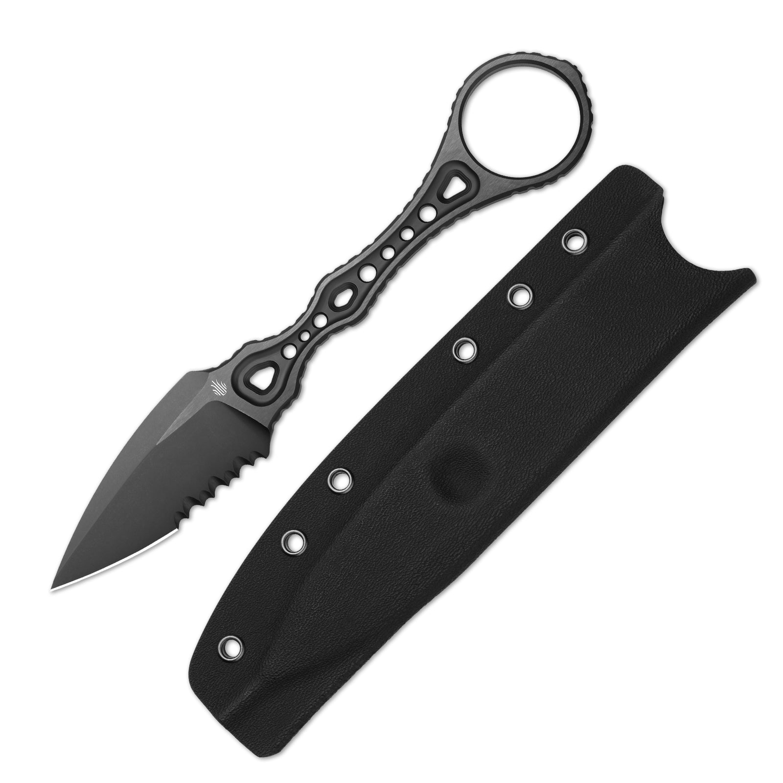 Defensor | M390 | DLC-Ultra | Flat Brushed | Stonewashed | ZX-FB02A1 | KIZERX®