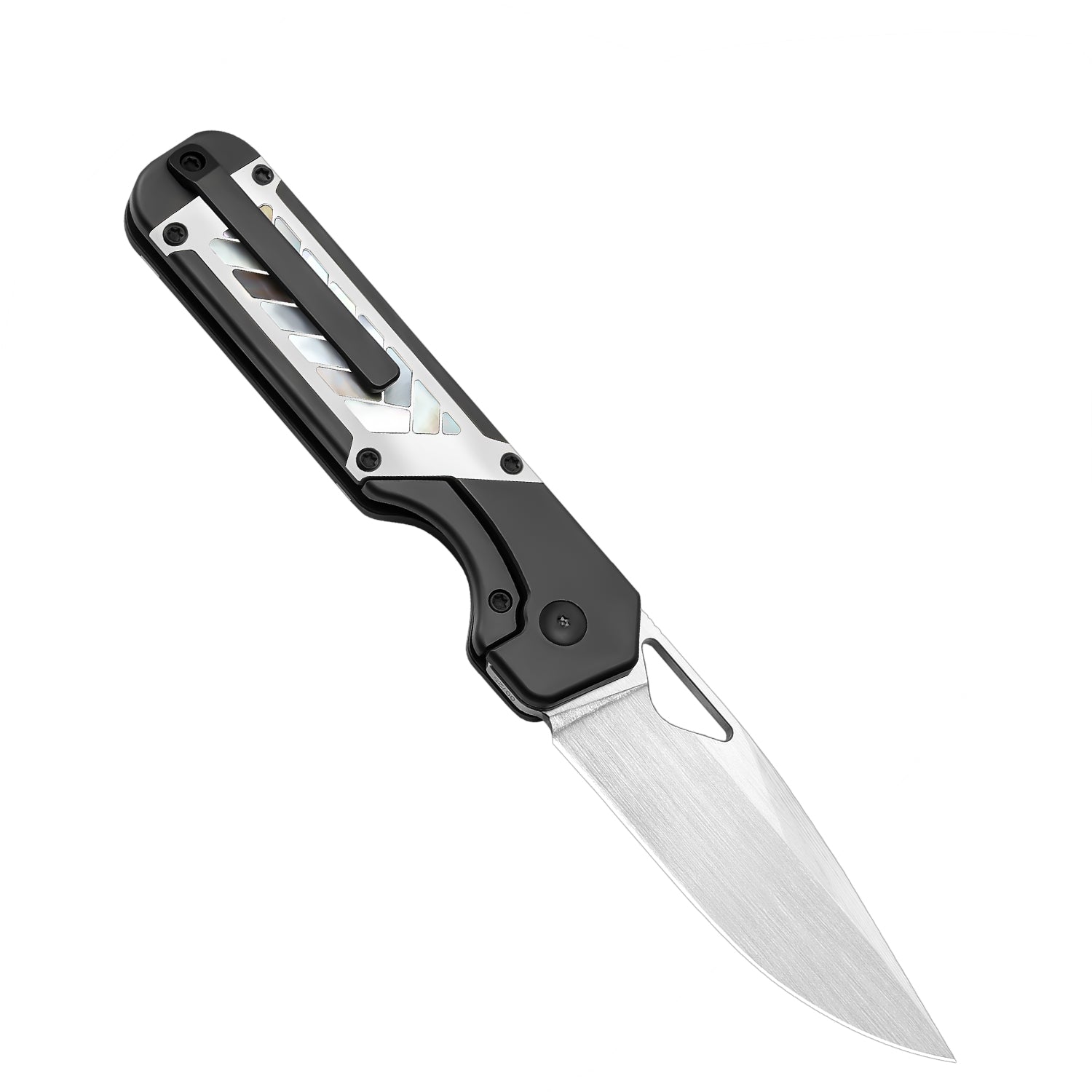 Militaw® | M390 | Titanium & Mother of pearl | Limited 25pcs | Exclusive | KizerB™ 3634A7