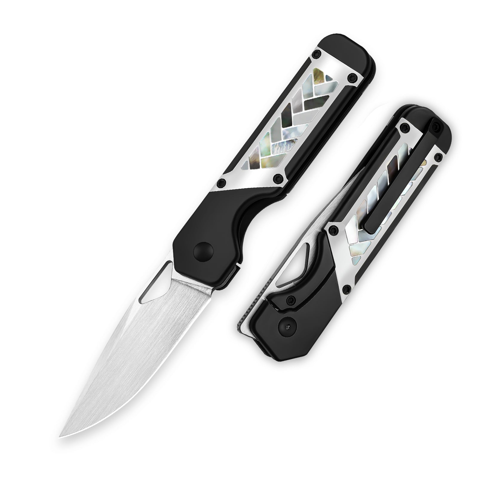 Militaw® | M390 | Titanium & Mother of pearl | Limited 25pcs | Exclusive | KizerB™ 3634A7