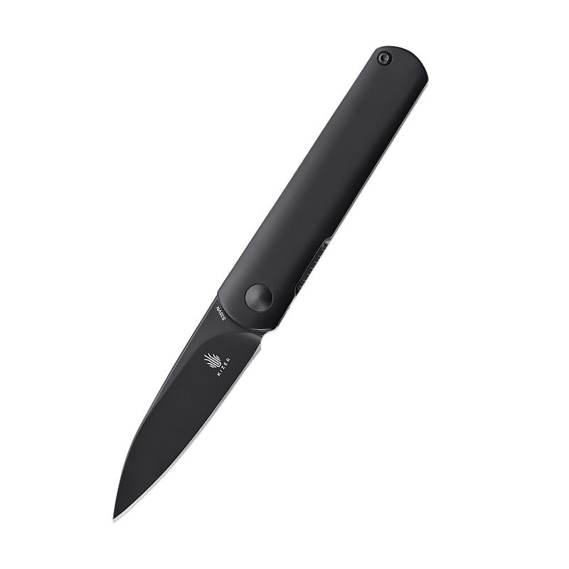 Kizer Feist S35VN Frame Lock Knife Black Titanium Ki3499A5 (2.8" Black)