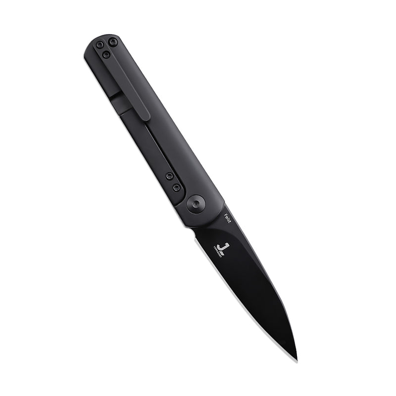 Kizer Feist S35VN Frame Lock Knife Black Titanium Ki3499A5 (2.8" Black)