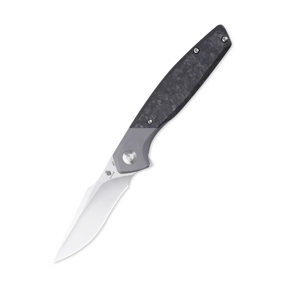 Grazioso Black&Copper G10 3.3 inch EDC Knife - Kizer