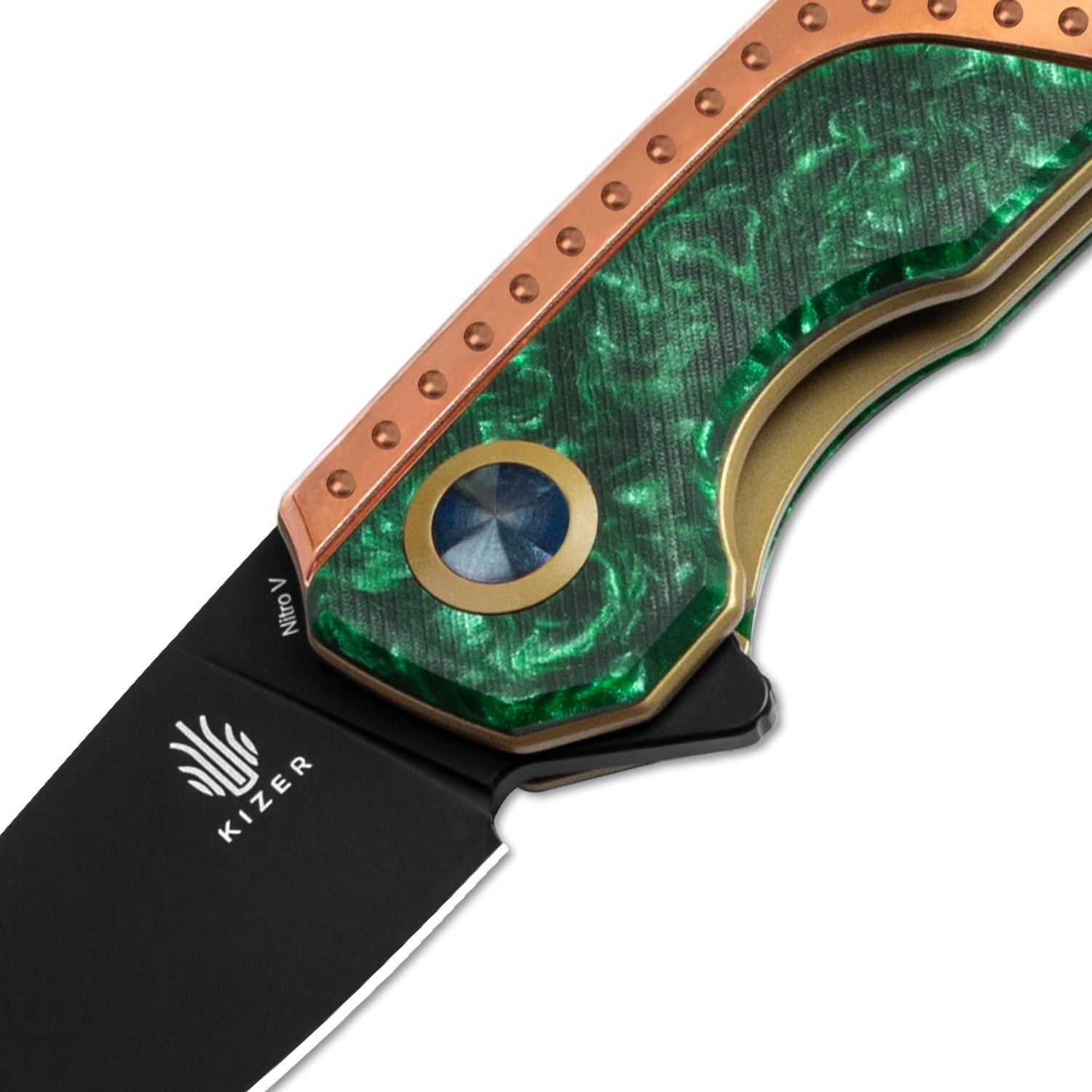 Kizer Lieb Folding Knife Smoky Mountain Knife Works Exclusive - V2541E3