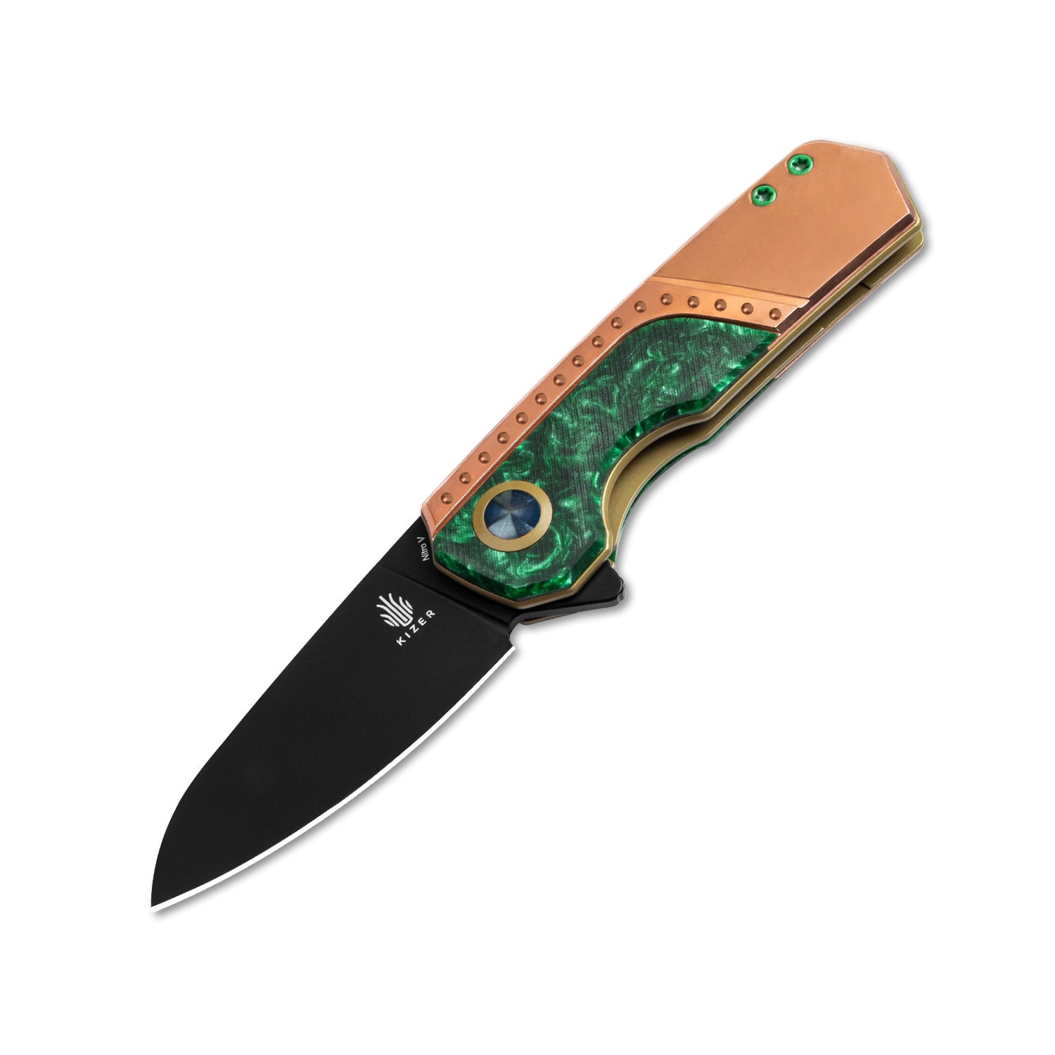 Kizer Lieb Folding Knife Smoky Mountain Knife Works Exclusive - V2541E3