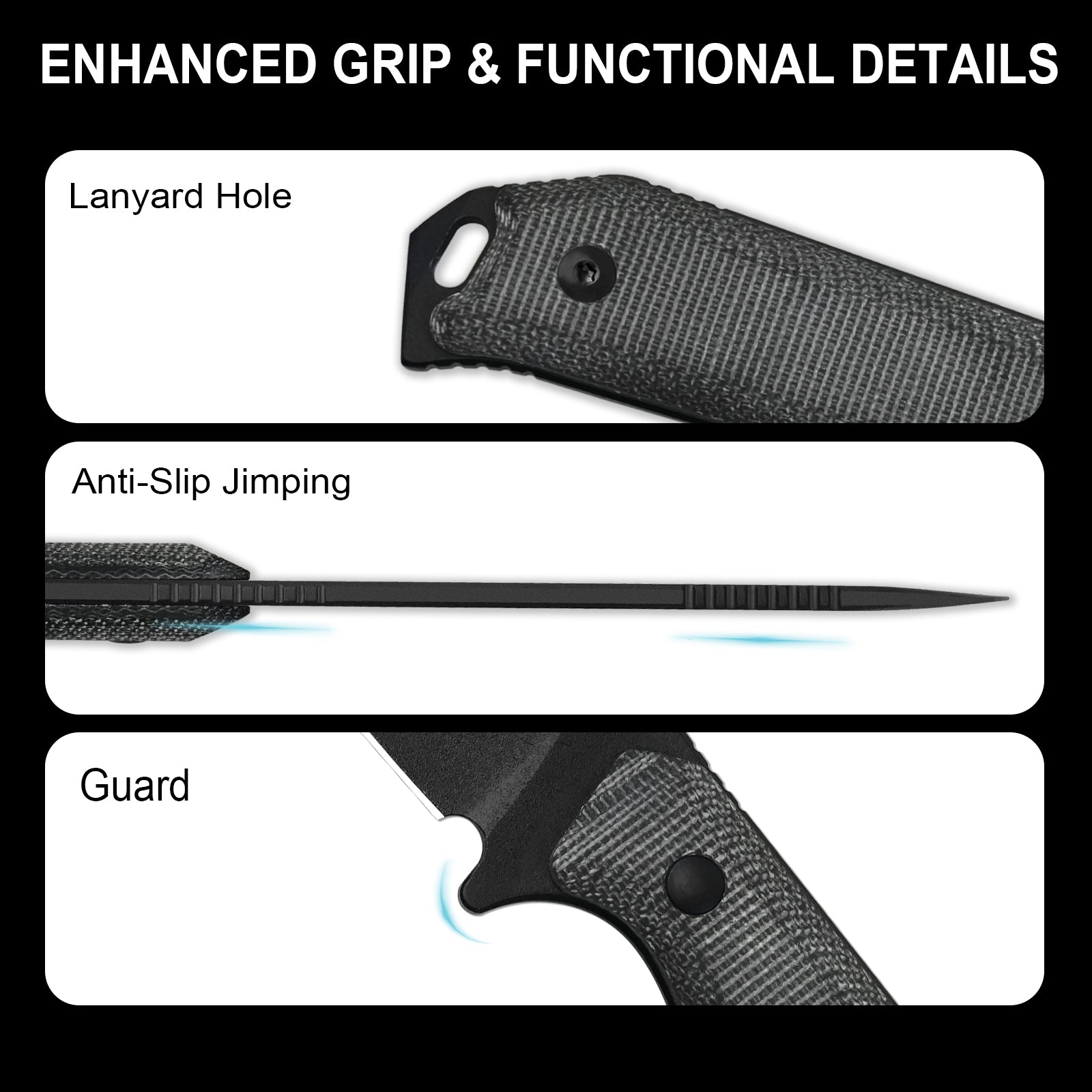 Begleiter® Fix | 3V+Hollow Grind | Micarta | Hollow Grind | KizerV™ 1045MS1