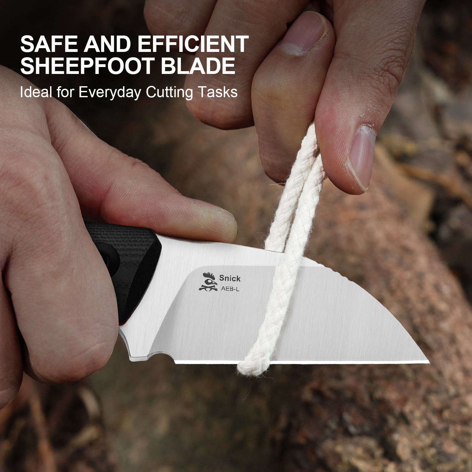 Snick | AEB-L | Two-Tone G10 | KizerV™ 1085A1