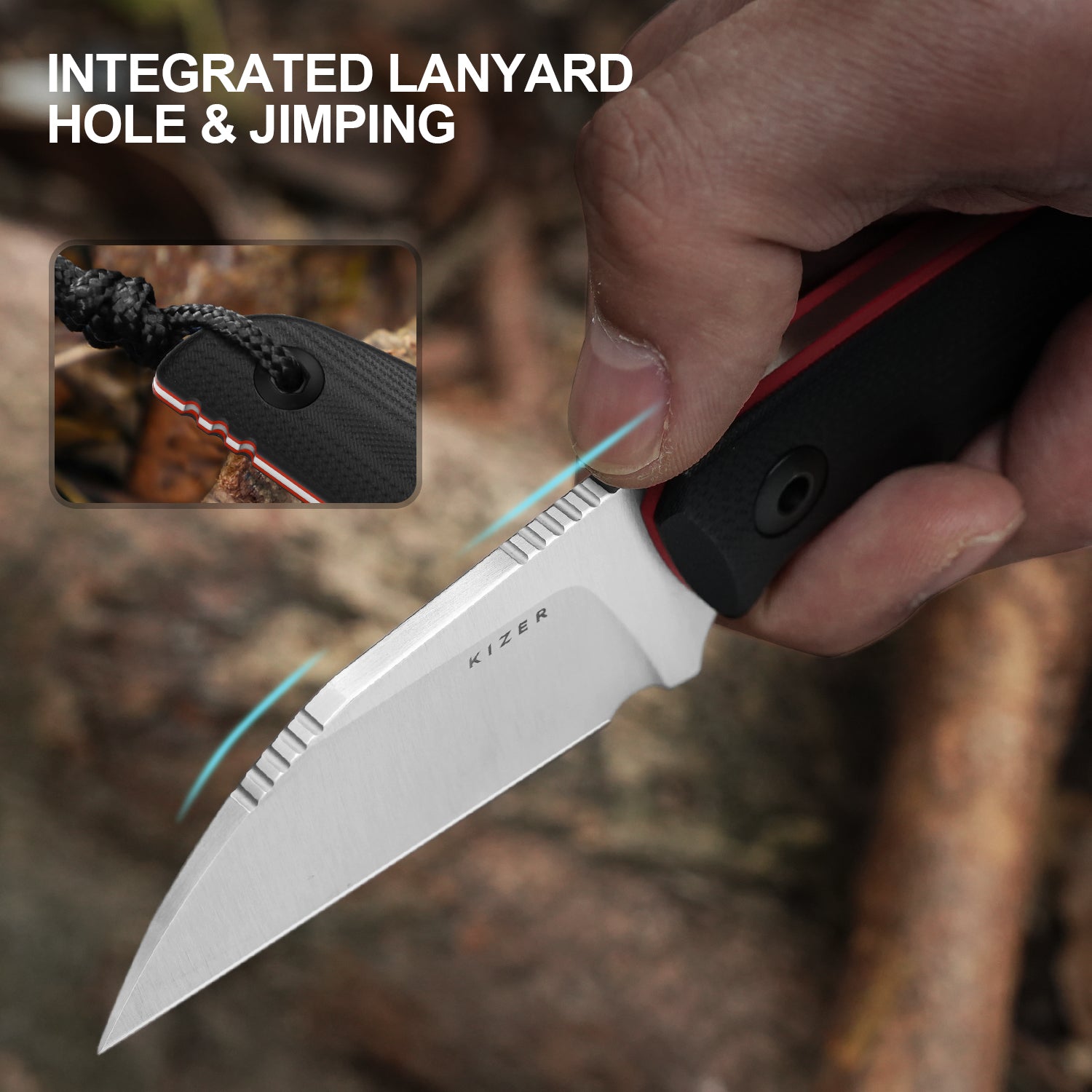 Snick | AEB-L | Two-Tone G10 | KizerV™ 1085A1