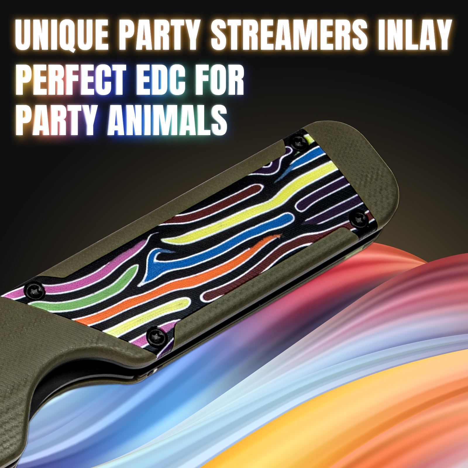 Militaw® | Nitro-V | Olive Green & Party Steamers G10 | KizerV™ 3634A3