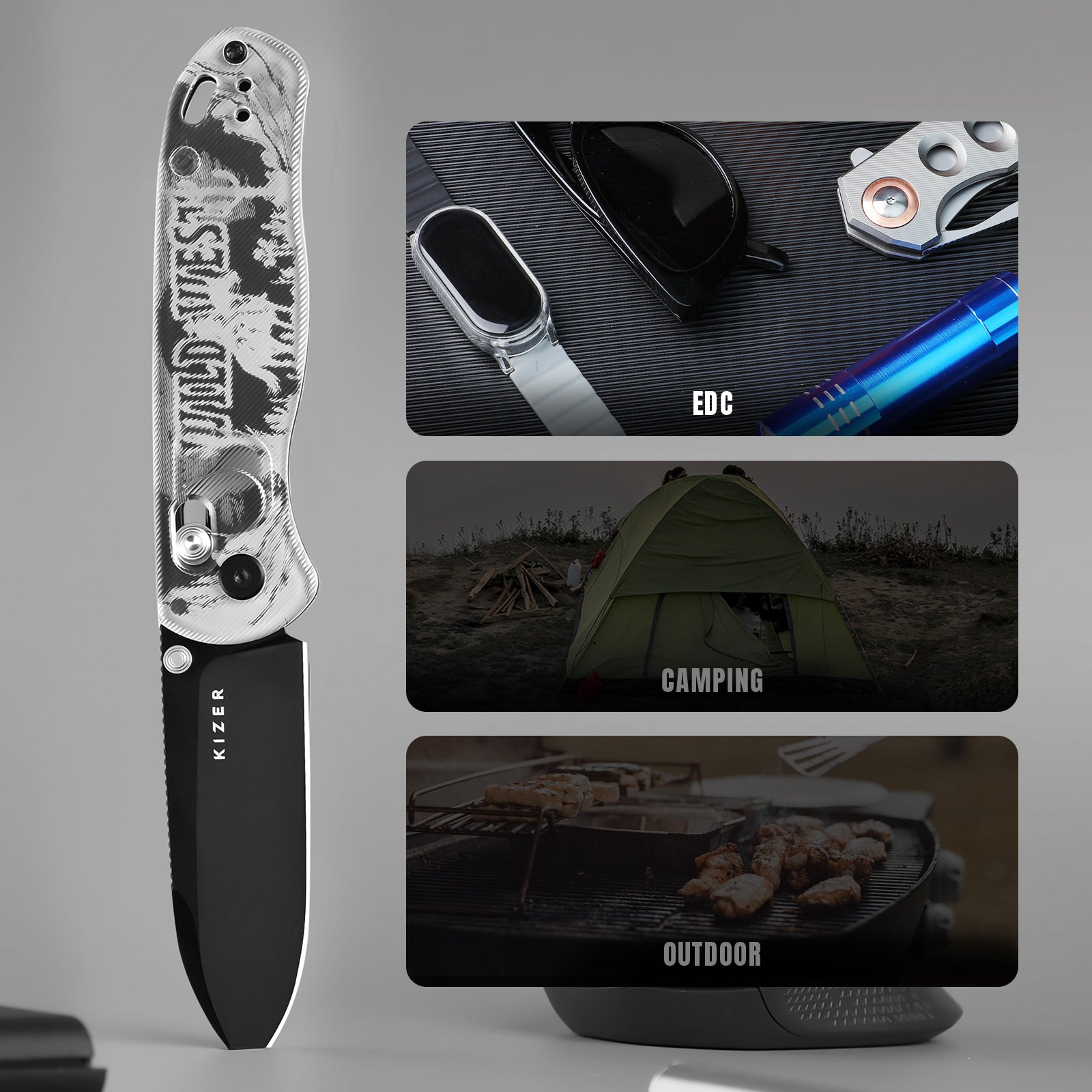 Drop Bear® | Kizer Clutch Lock™ | Nitro-V | Acrylic | KizerV™ 3619A15