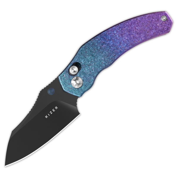 Mini Bulldog | S45VN | Titanium & Crystallized Titanium | Ki3672SA1