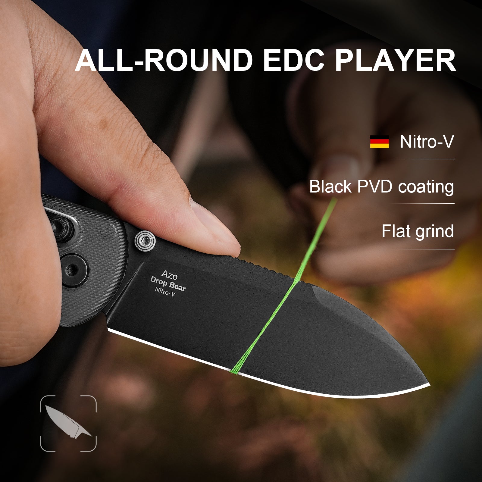 Drop Bear® | Kizer Clutch Lock™ | Nitro-V | Acrylic | KizerV™ 3619A9