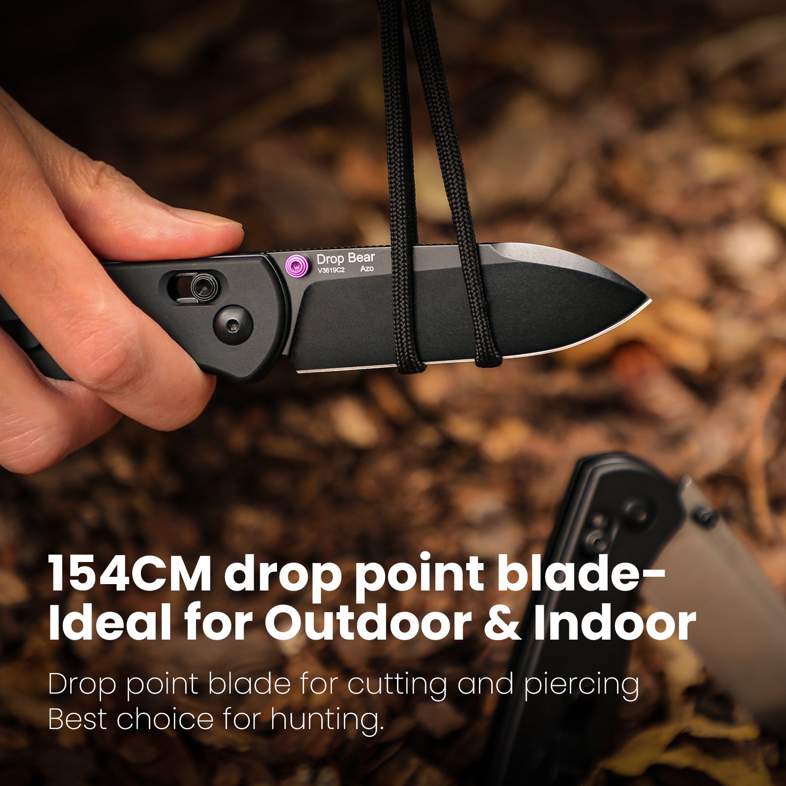 Drop Bear® | 154CM | Aluminum | V3619C2