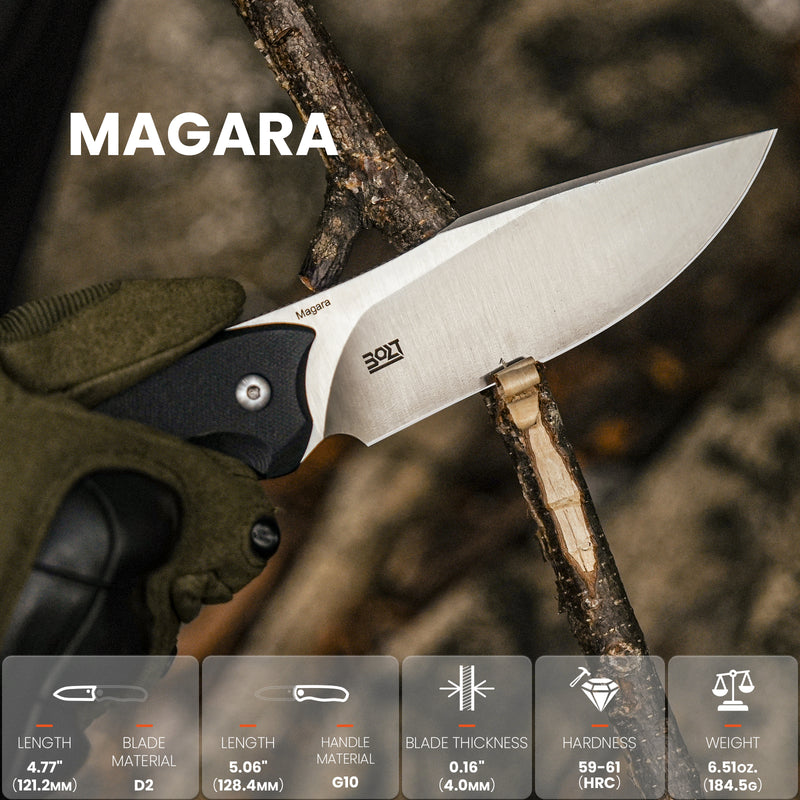 Kizer Magara D2 Blade G10 Handle 1055A1 (4.77" Satin)