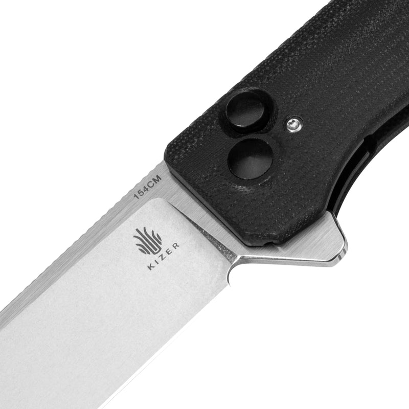  Kizer Chili Pepper EDC Knife, 3 Inches 154CM Blade