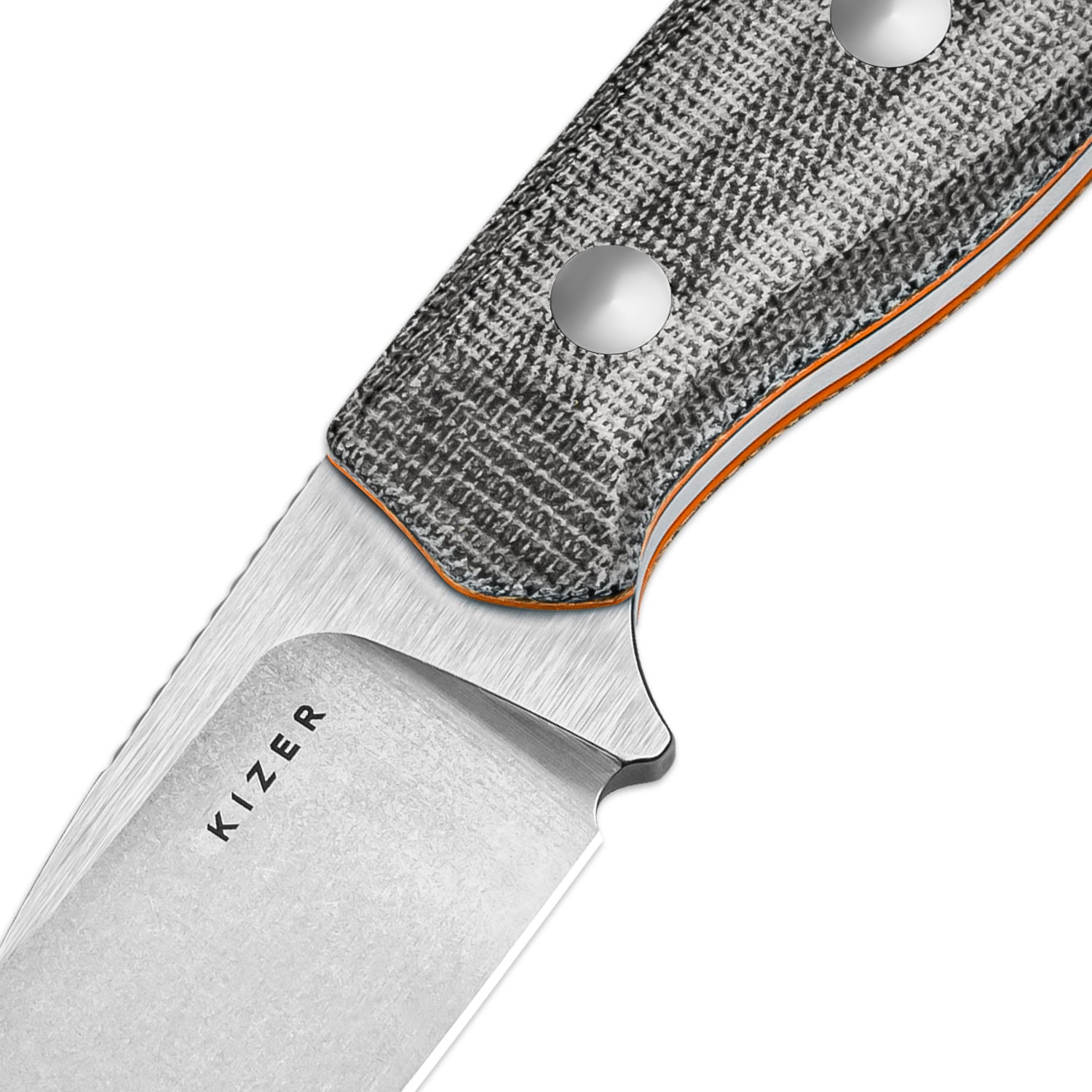 Beaver | Nitro-V | Micarta+ Orange G10 | 1078A2 – Kizer