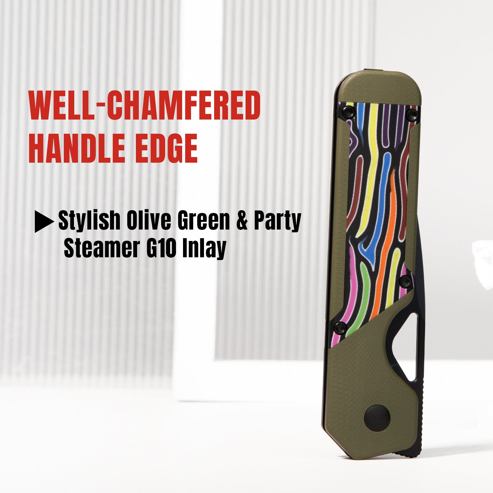 Militaw® | Nitro-V | Olive Green & Party Steamers G10 | KizerV™ 3634A3