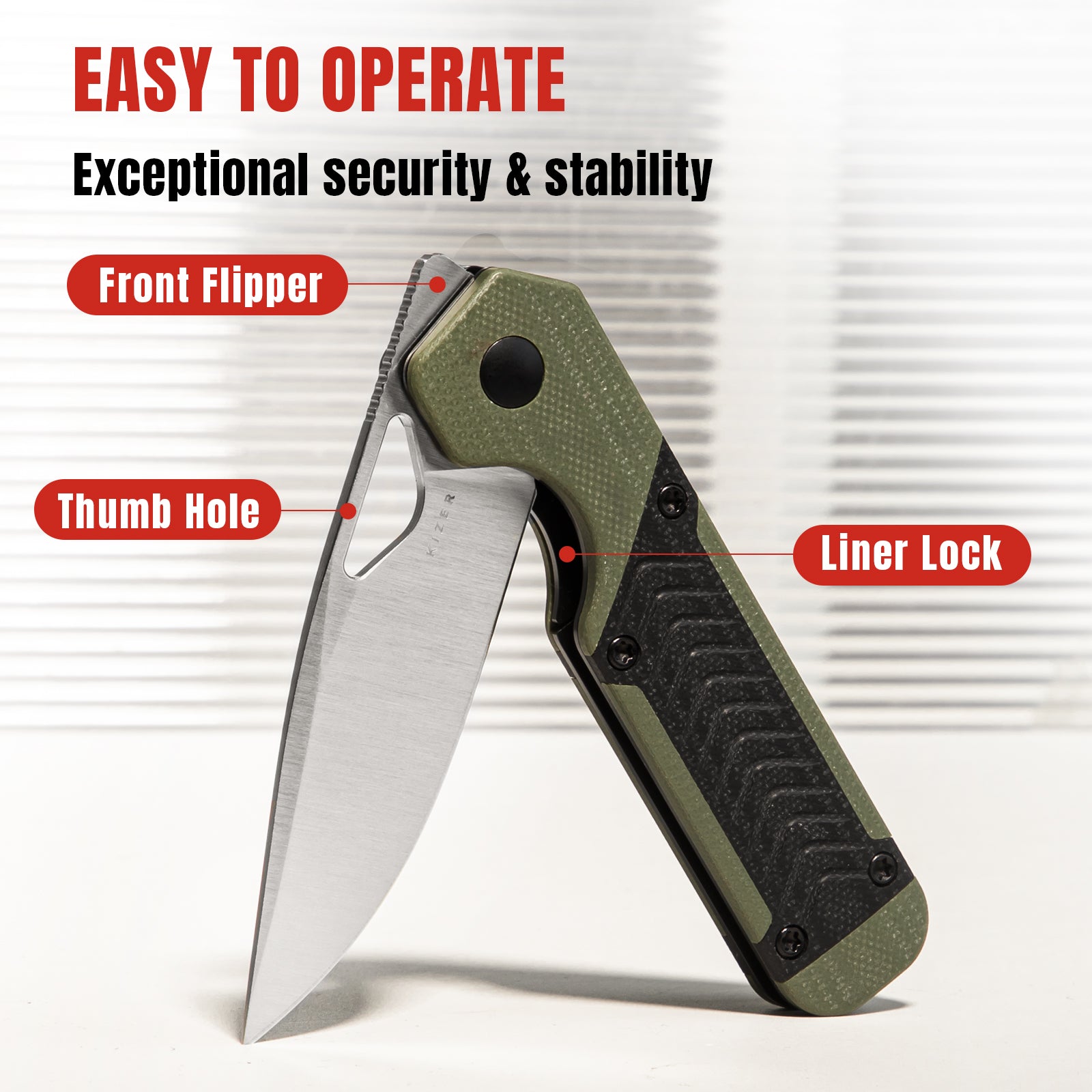 Mini Militaw | Nitro-V | G10 | KizerV™ 3634SA6