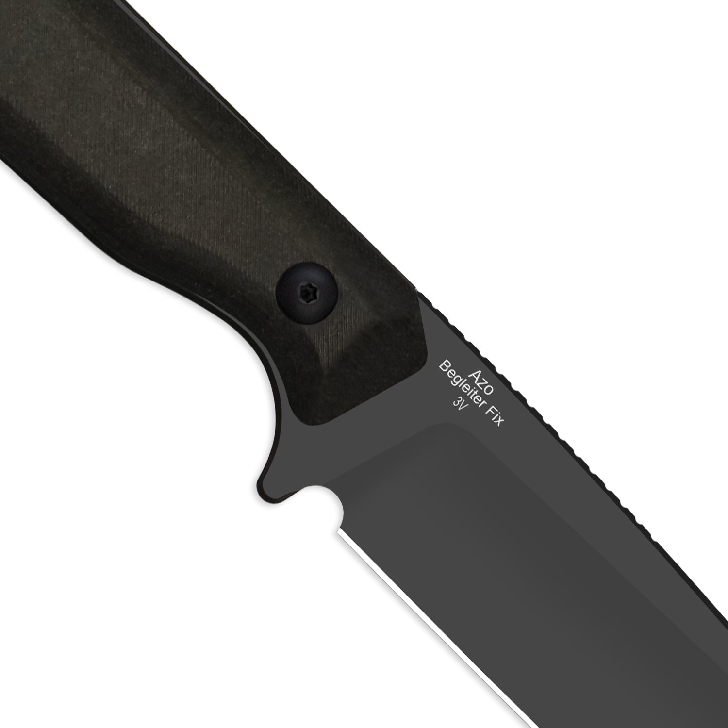 Begleiter® Fix | 3V+Hollow Grind | Richlite (Chocolate Glacier) | Hollow Grind | KizerV™ 1045MT1