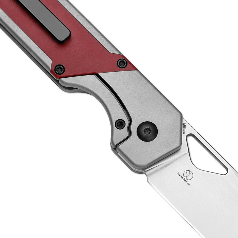 Kizer Militaw Folding Knife White Mountain Knives Exclusive - V3634E2