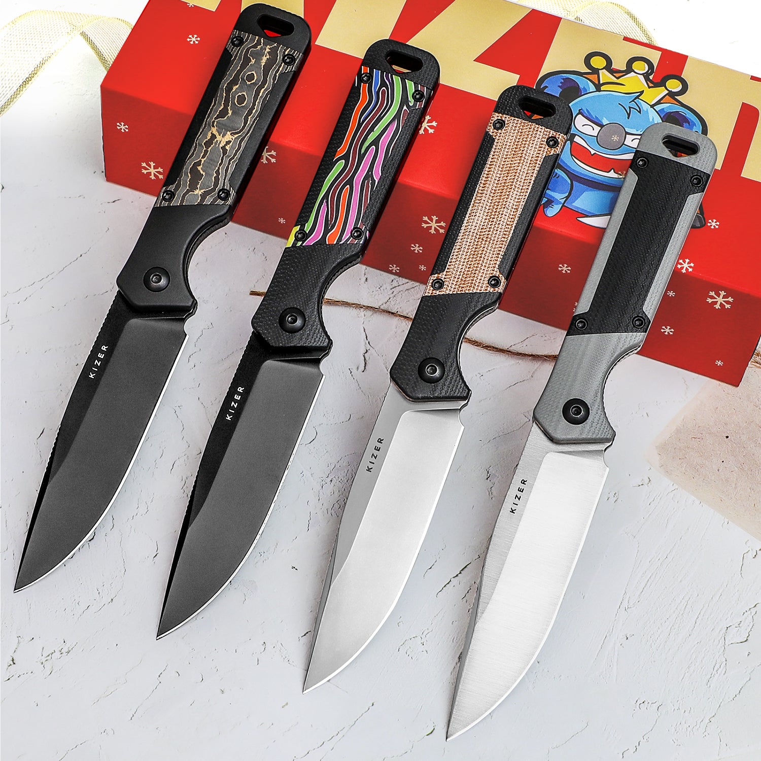 Militaw® | Nitro-V | G10+Micarta | KizerV™ 1067A2