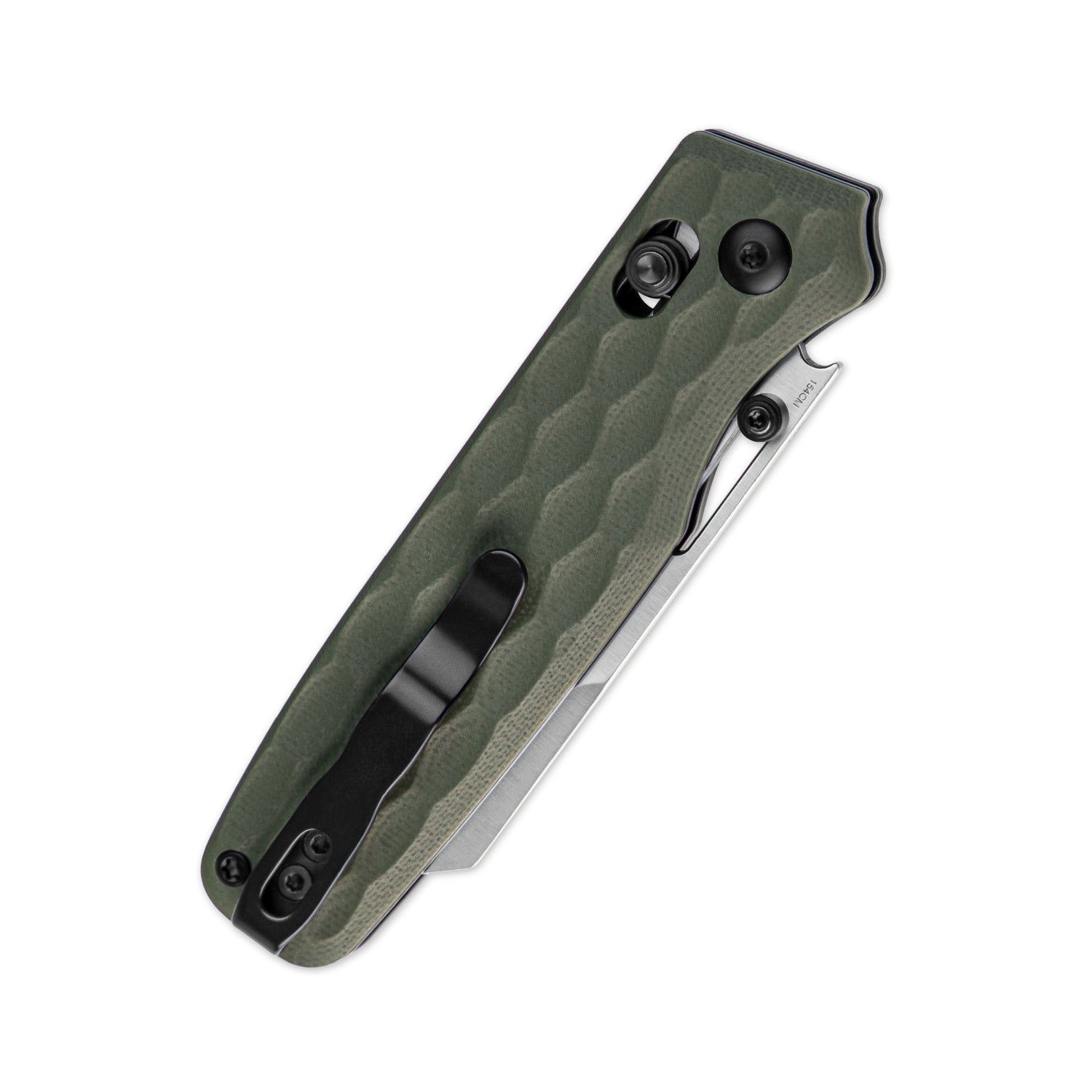 Task 3.04 inch 154CM Blade Clutch Lock Green G10 Handle V3641C3-Kizer
