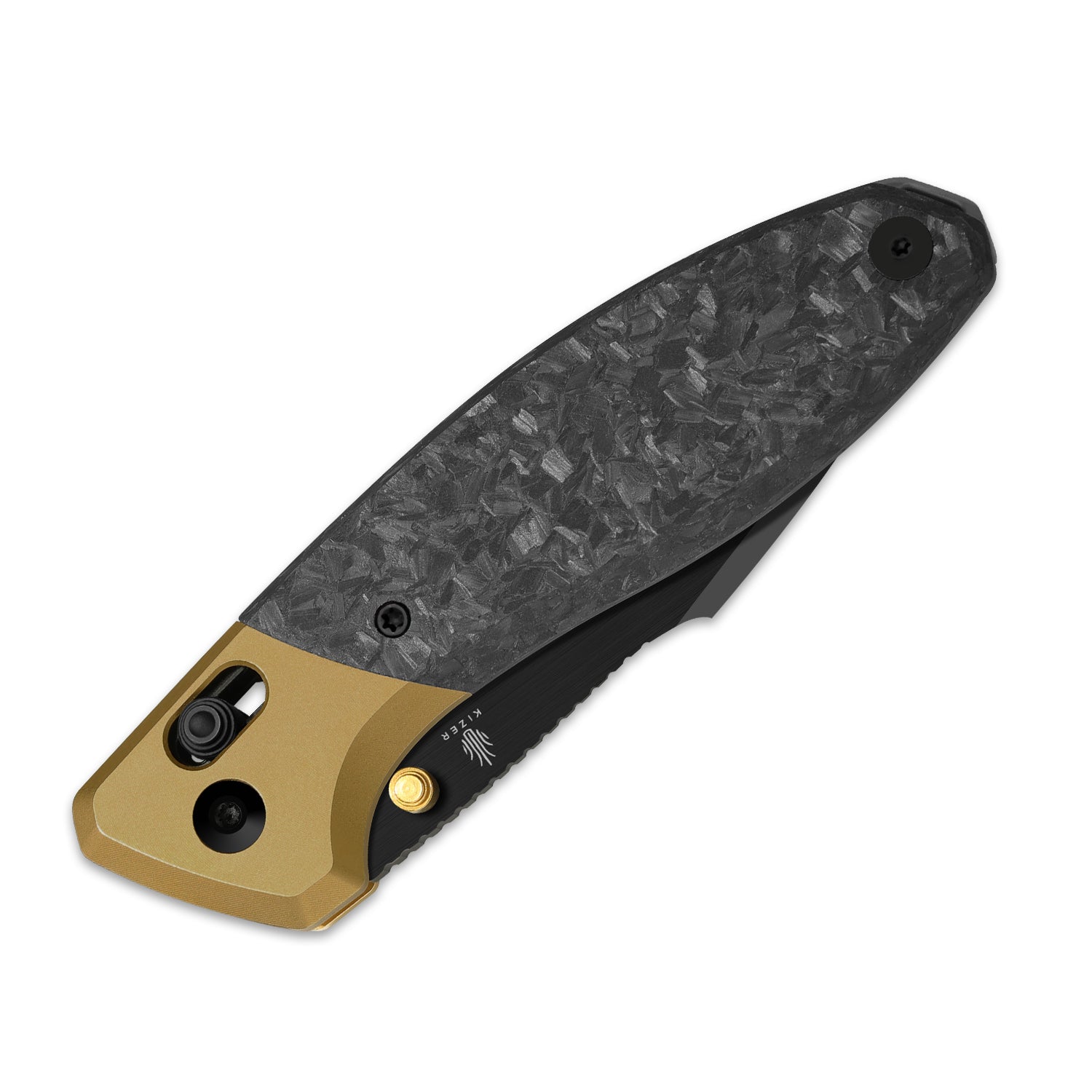 Staffi 3.3 Inch S45VN Titanium & Carbon Fiber Ki3695A1-Kizer